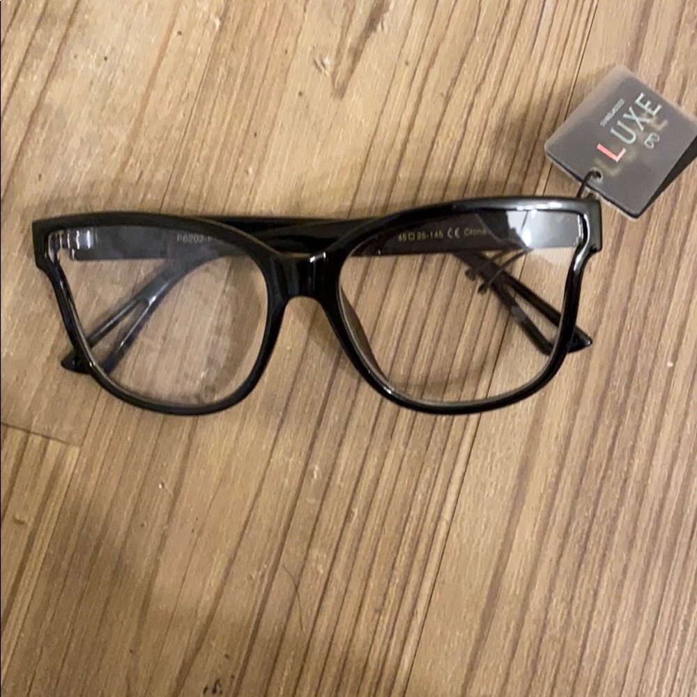 Black and silver sided fashion glasses SOLD